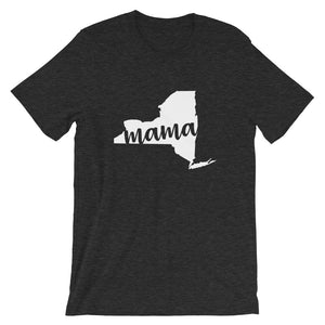 New York Mama State Silhouette T-Shirt - StateofMamahood