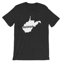 Load image into Gallery viewer, West Virginia Mama State Silhouette T-Shirt - StateofMamahood