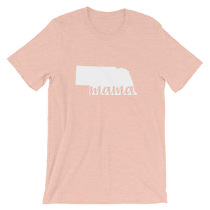 Nebraska Mama State Silhouette T-Shirt - StateofMamahood
