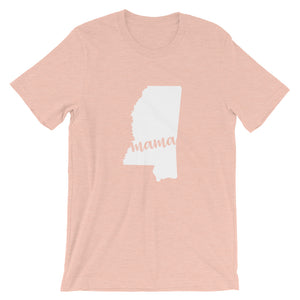 Mississippi Mama State Silhouette T-Shirt - StateofMamahood