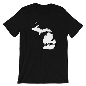 Michigan Mama State Silhouette T-Shirt - StateofMamahood