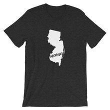 Load image into Gallery viewer, New Jersey Mama State Silhouette T-Shirt - StateofMamahood