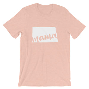 North Dakota Mama State Silhouette T-Shirt - StateofMamahood