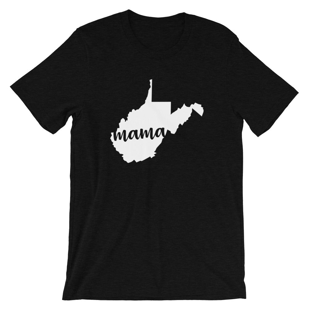West Virginia Mama State Silhouette T-Shirt - StateofMamahood