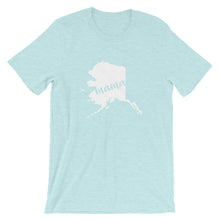 Load image into Gallery viewer, Alaska Mama State Silhouette T-Shirt - StateofMamahood