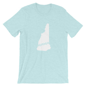 New Hampshire Mama State Silhouette T-Shirt - StateofMamahood