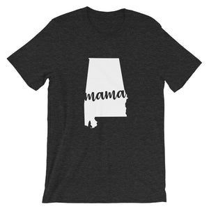 Alabama Mama State Silhouette T-Shirt - StateofMamahood