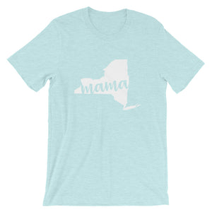New York Mama State Silhouette T-Shirt - StateofMamahood