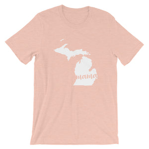 Michigan Mama State Silhouette T-Shirt - StateofMamahood