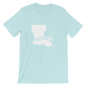 Louisiana Mama State Silhouette T-Shirt - StateofMamahood