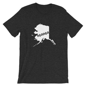 Alaska Mama State Silhouette T-Shirt - StateofMamahood