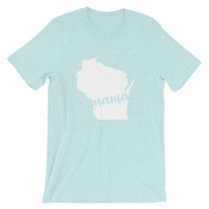 Wisconsin Mama State Silhouette T-Shirt - StateofMamahood